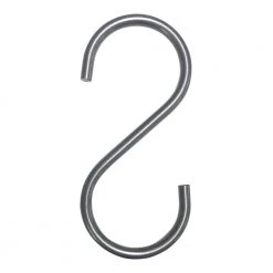 Pipeline 5 in. L Anthracite Gray "S" Hooks (Pack of 50) by Econoco