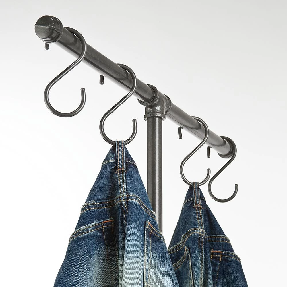 Pipeline 5 in. L Anthracite Gray "S" Hooks (Pack of 50) by Econoco - Image 2