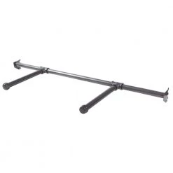 Pipeline 48 in. W Anthracite Gray Hangrail with 2-Faceouts for Wall Units (Pack of 2) by Econoco