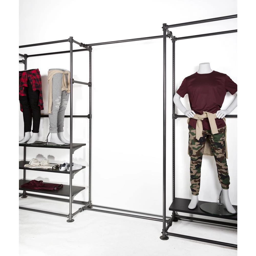 Pipeline 48 in. W Anthracite Gray Extension Kit (Pack of 2) by Econoco - Image 3