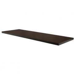 Pipeline 15.75 in. W x 46 in. L Black Melamine Shelf (Pack of 2) by Econoco