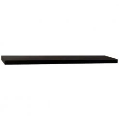 8 in. D x 36 in. L x 1-1/4 in. H Black Slim Shelf by Home Decorators Collection