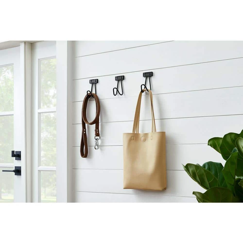 5-5/8 in. Cast Iron Wall Hook with Name Plate (3-Pack) by Home Decorators Collection - Image 5