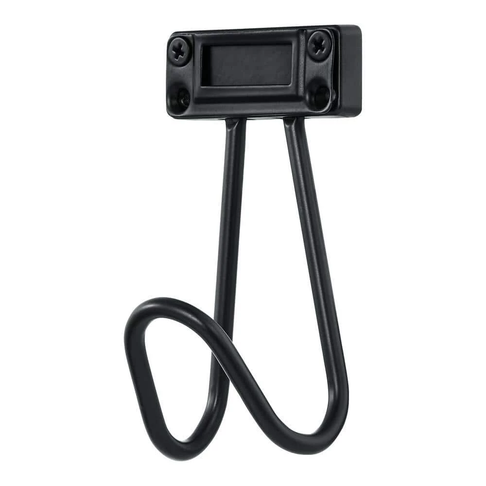 5-5/8 in. Cast Iron Wall Hook with Name Plate (3-Pack) by Home Decorators Collection - Image 2