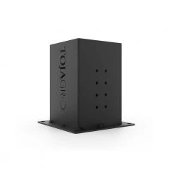 6 in. x 6 in. Solo Pergola Post Base and Wall Mount Bracket for Wood Posts (4-Pack) by TOJA GRID