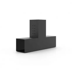 DUO T Bracket for 6 in. x 6 in. Wood Posts by TOJA GRID