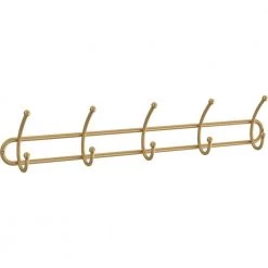 27 in. L Brass Wire Hook Rail by Home Decorators Collection