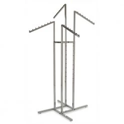 Chrome Steel Clothes Rack 36 in. W x 72 in. H by Econoco