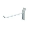 6 in. White Deluxe Hook for Slatwall (Pack of 96) by Econoco