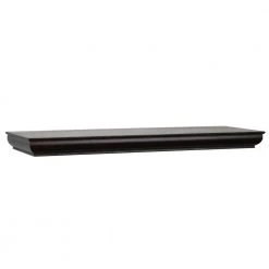 24 in. L x 8 in. W Profile Espresso Shelf by Home Decorators Collection