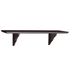 Classic 1-Piece 7.5 in. D x 23 in. L MDF Espresso Shelf Kit by Home Decorators Collection