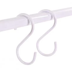 Pipeline 5 in. L Gloss White S Hooks (Pack of 50) by Econoco