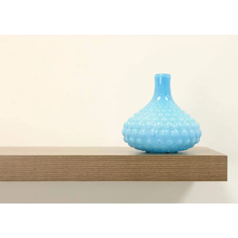 23.6 in. W x 10.2 in. D x 2 in H Driftwood Gray Oak Floating Shelf by Home Decorators Collection - Image 6