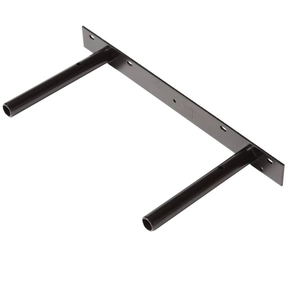 23.6 in. W x 10.2 in. D x 2 in H Driftwood Gray Oak Floating Shelf by Home Decorators Collection - Image 4