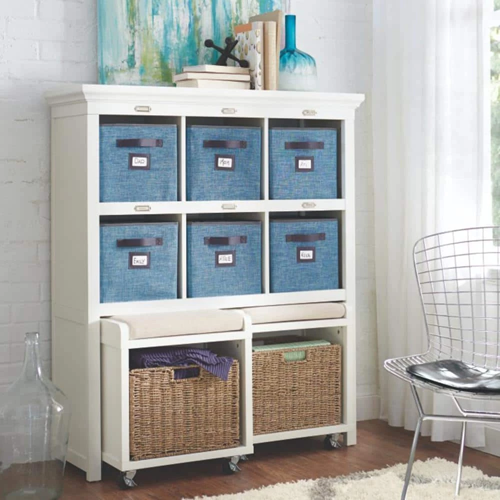 15 in. H x 11 in. W x 11 in. D Brown Wicker by Home Decorators Collection - Image 4