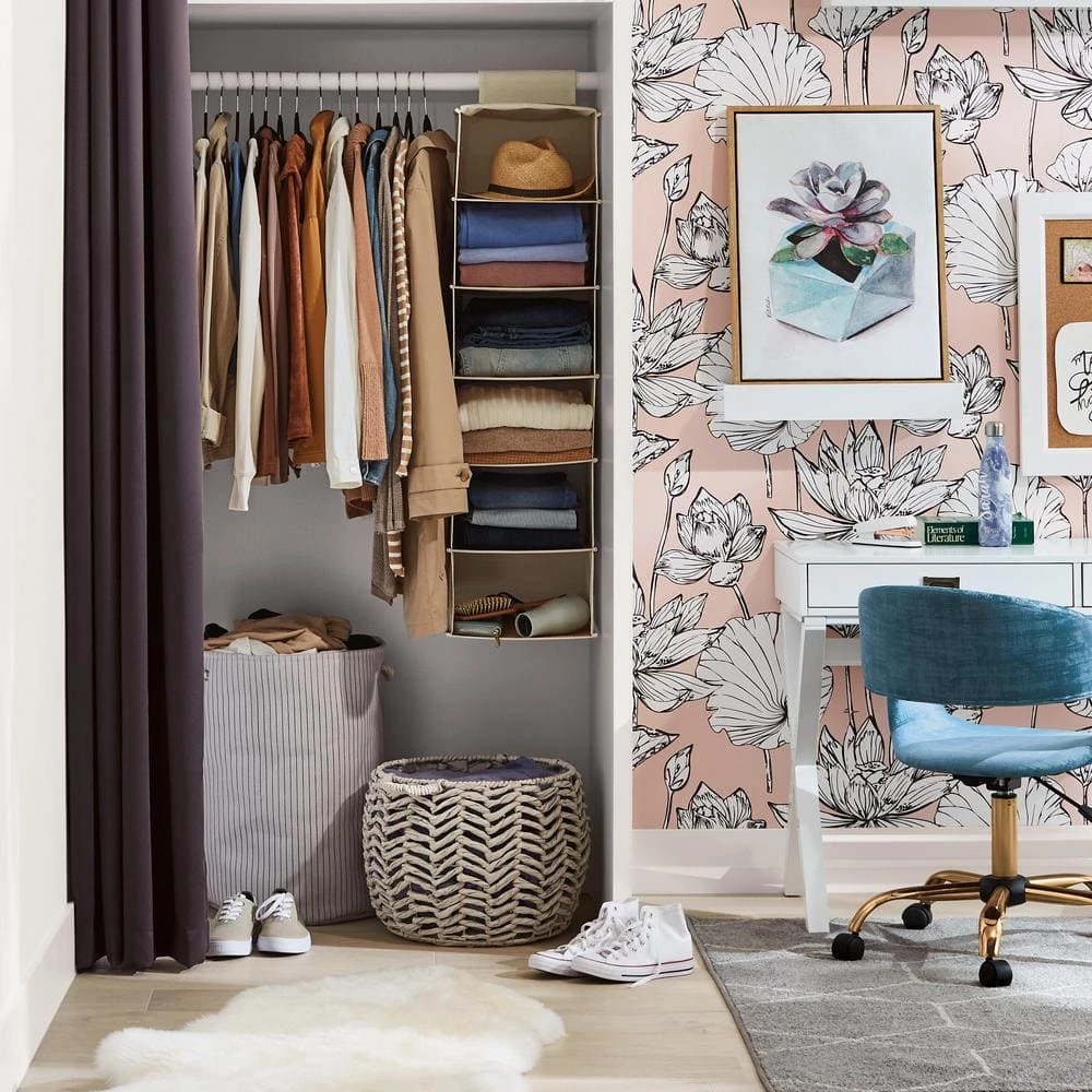 15 in. H x 11 in. W x 11 in. D Brown Wicker by Home Decorators Collection - Image 2