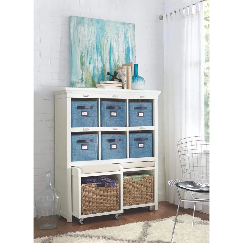 15 in. H x 11 in. W x 11 in. D Brown Wicker by Home Decorators Collection - Image 6