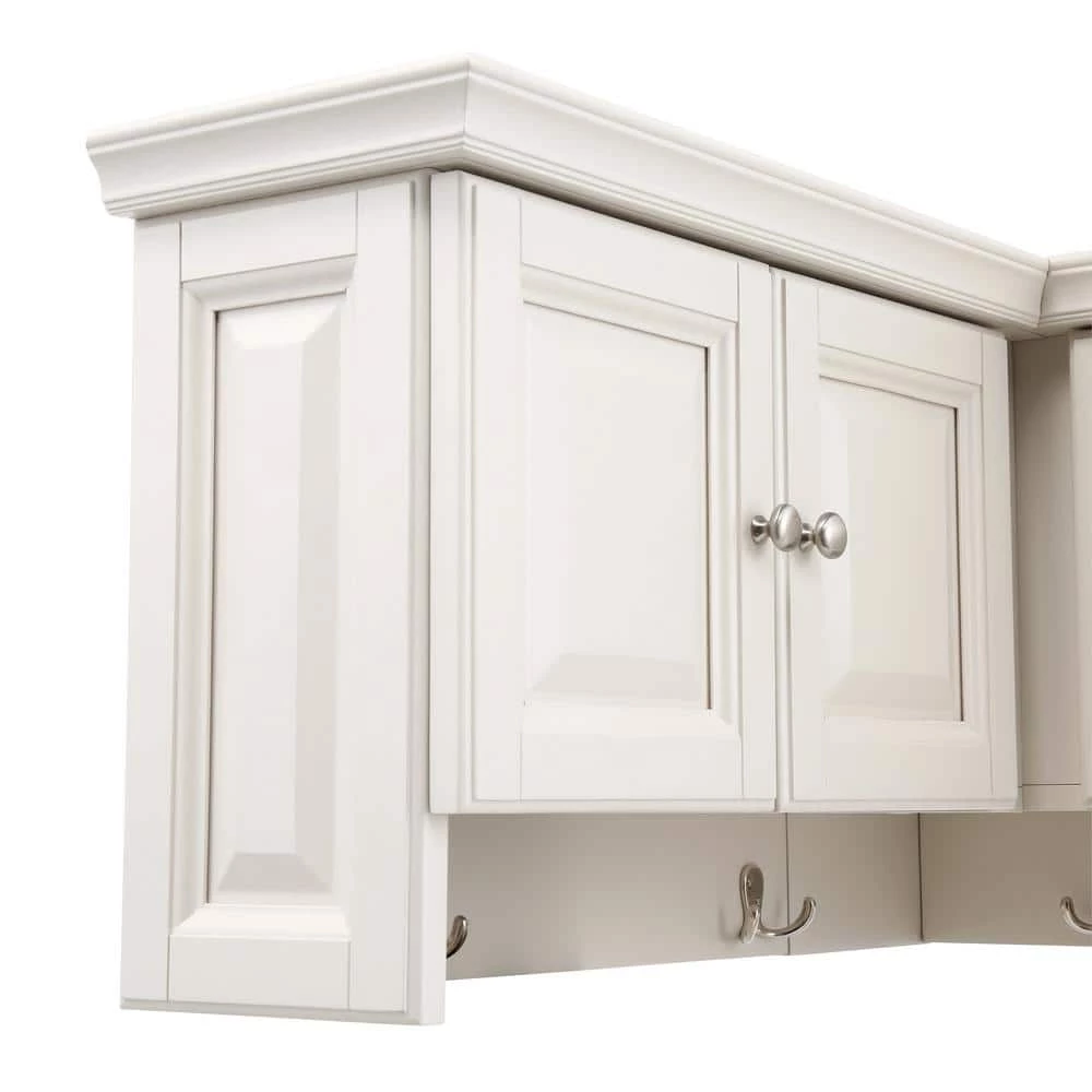 Walker Polar White Corner Wall Cabinet by Home Decorators Collection - Image 5