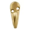 1-13/16 in. Satin Brass Single Wall Hook (6-Pack) by Home Decorators Collection