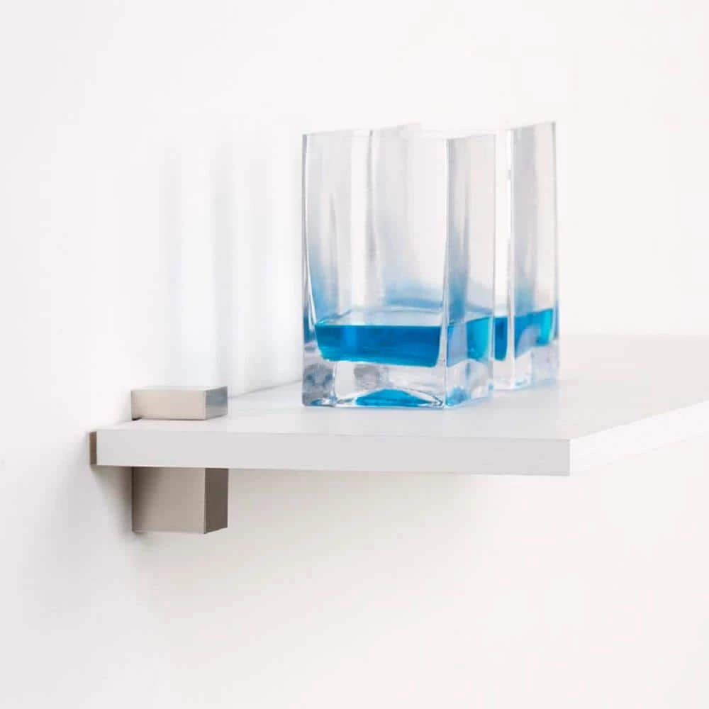 1.5 in. W x 2 in. H Titanium Cube Decorative Shelf Bracket by Home Decorators Collection - Image 3