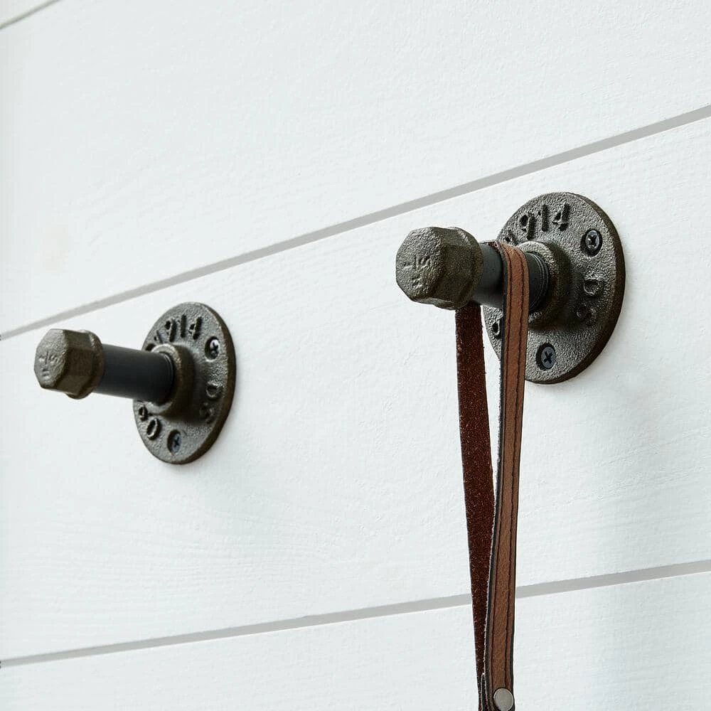 Industrial Straight Pipe Wall Hook (3-Pack) by Home Decorators Collection - Image 4