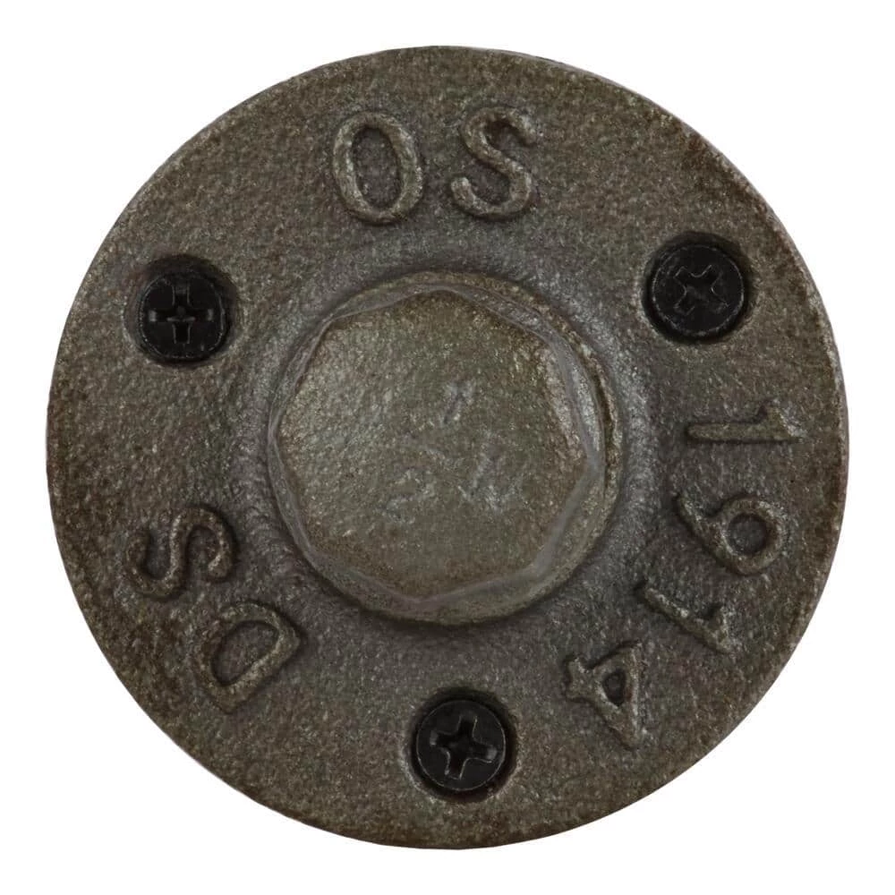 Industrial Straight Pipe Wall Hook (3-Pack) by Home Decorators Collection