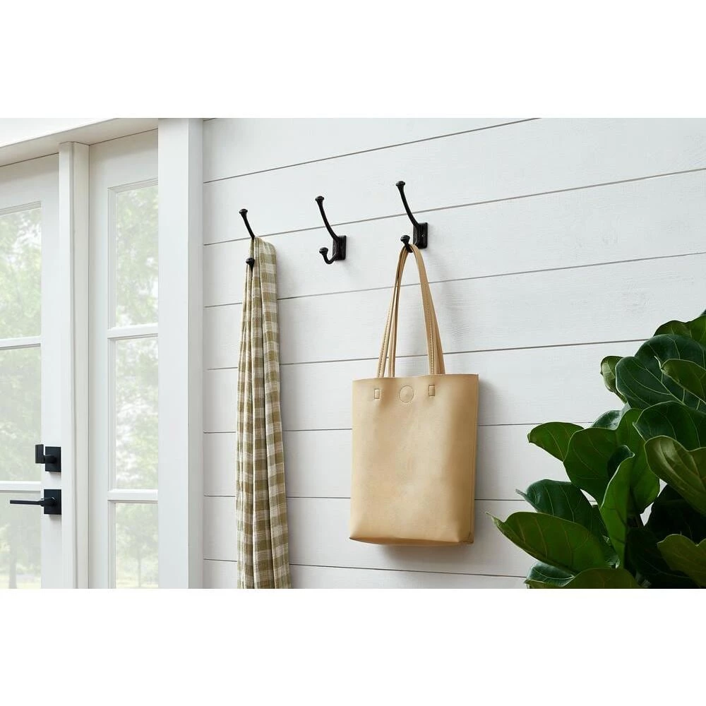 5-5/8 in. Cast Iron Outdoor Rated Wall Hook (3-Pack) by Home Decorators Collection - Image 5