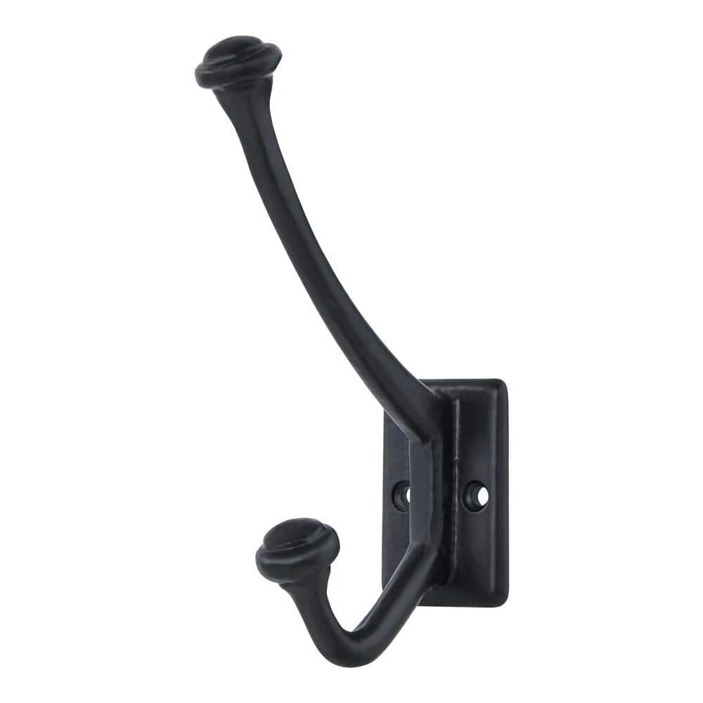 5-5/8 in. Cast Iron Outdoor Rated Wall Hook (3-Pack) by Home Decorators Collection - Image 2