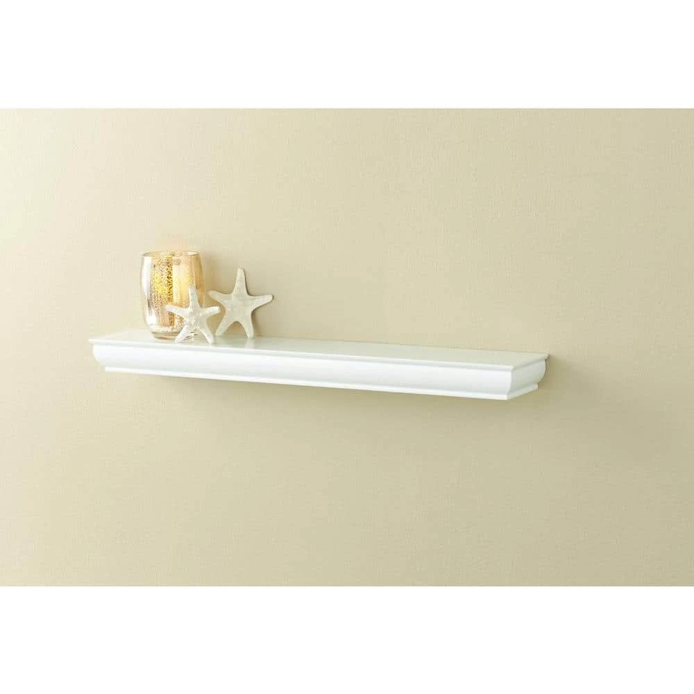 23 in. L x 4 in. W Profile White Ledge by Home Decorators Collection - Image 3