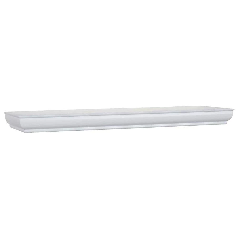 23 in. L x 4 in. W Profile White Ledge by Home Decorators Collection