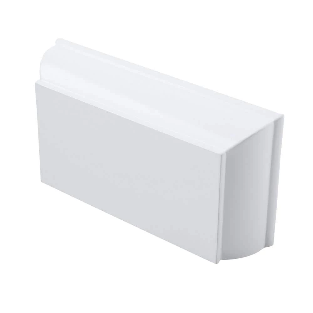 8 in. L x 1.75 in. H White Floating Ledge (2-Pack) by Home Decorators Collection - Image 4